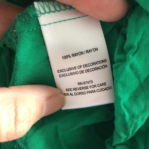 Violet Weekend 3/4 Ruffle Sleeve V Neck Mini Peasant Dress - Picture 8 of 8